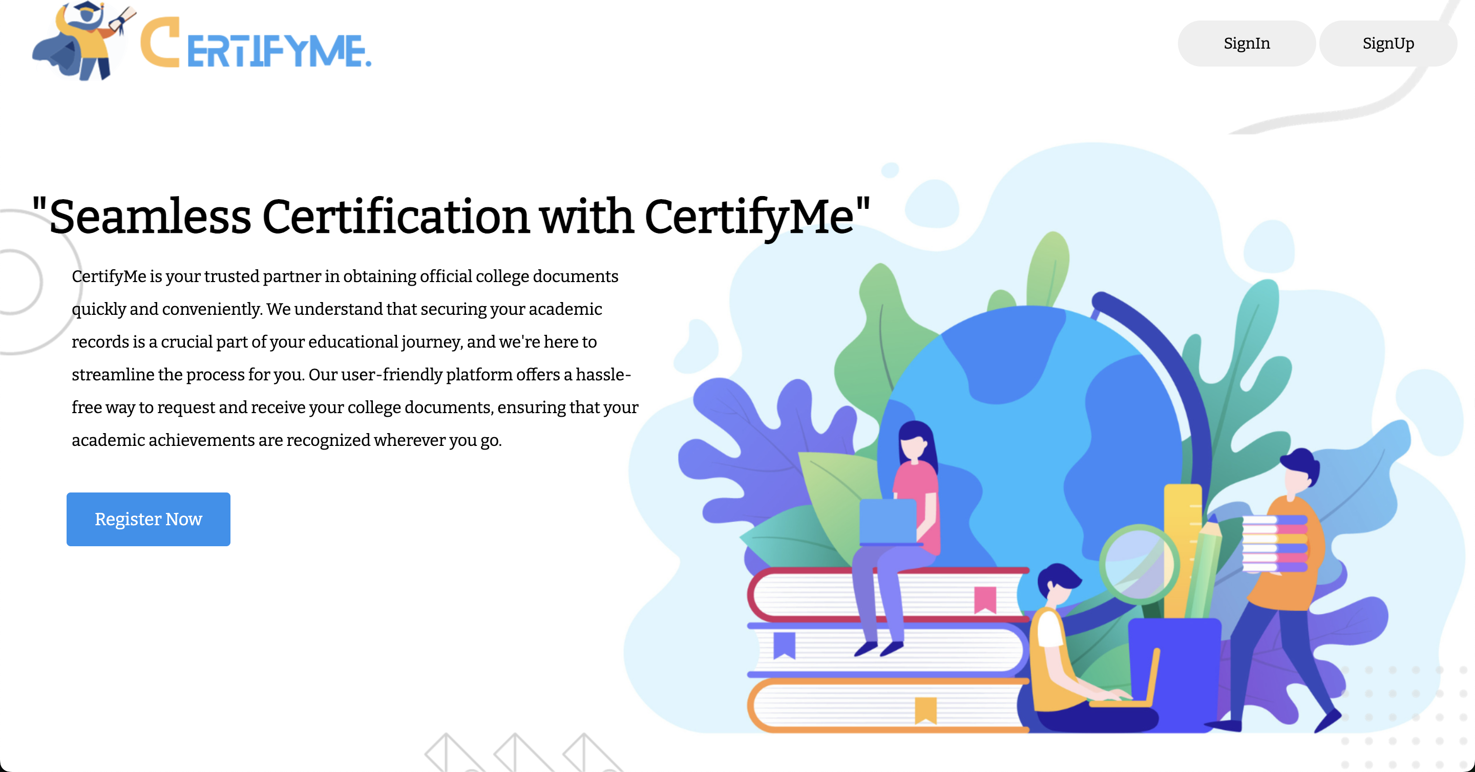 CertifyMe Platform
